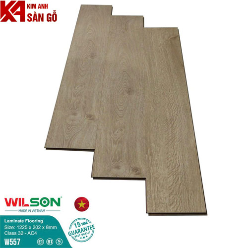 Sàn Gỗ Công Nghiệp 8MM WILSON-W557